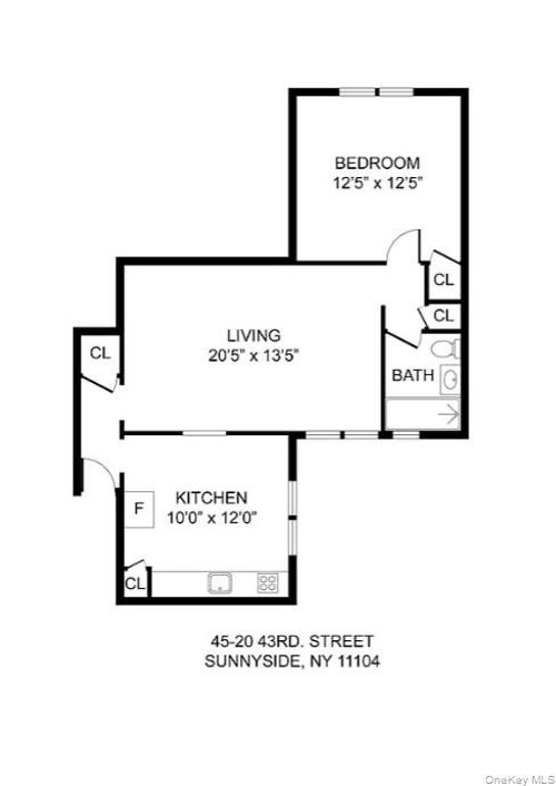 apt-2c-45-20 43rd St, Sunnyside, NY, 11104-2621 | Card Image