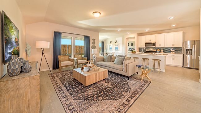 Beazer Homes Whitewing Trails Teton floorplan. This is not a photo of the actual home, but is a photo of the Teton floorplan. | Image 4