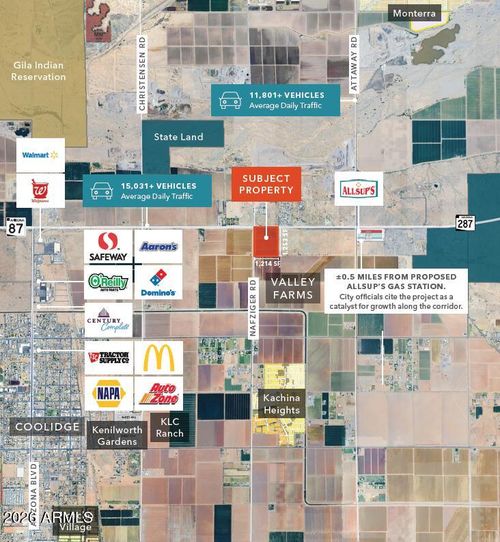 --00000 N Nafziger Road, Coolidge, AZ, 85128 | Card Image