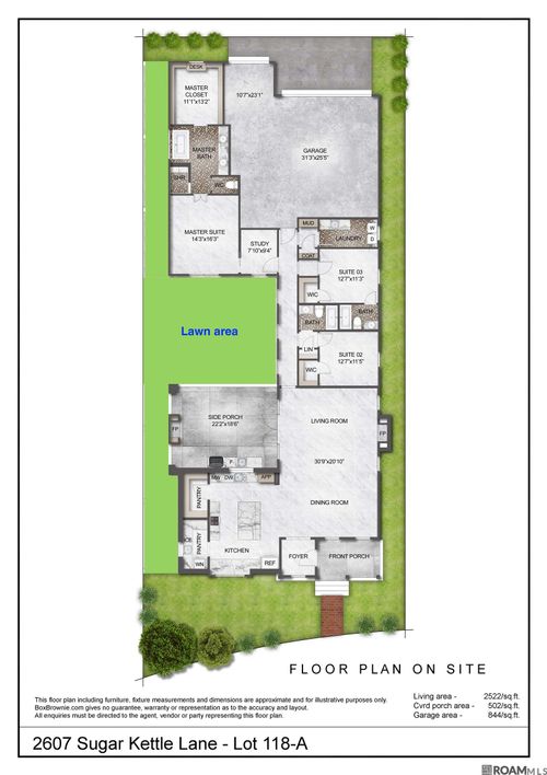 2607 Sugar Kettle Ln, Baton Rouge, LA, 70810-7447 | Card Image