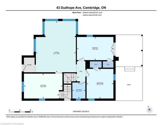 43 Dudhope Ave, House other with 4 bedrooms, 2 bathrooms and 6 parking in Cambridge ON | Image 37