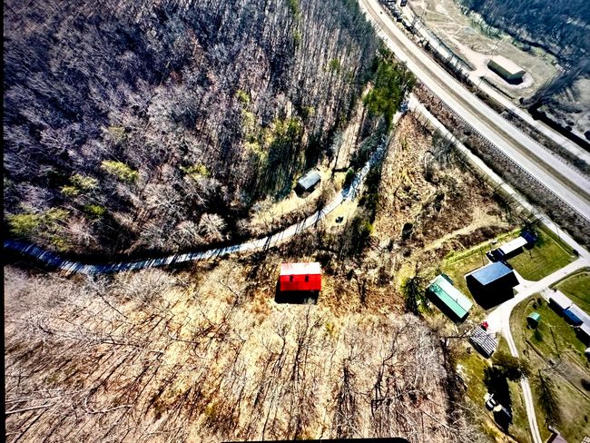 View of barn, home, neighbor's property and highways. | Image 36