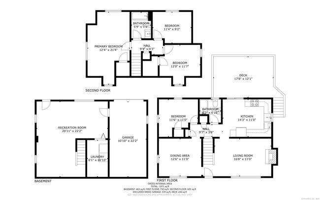 27 Deepwood Ln, House other with 4 bedrooms, 2 bathrooms and null parking in Norwalk CT | Image 6