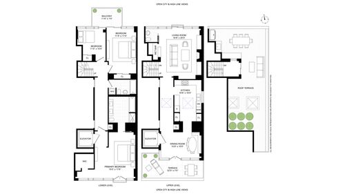 phb-519 W 23rd St, New York, NY, 10011-1142 | Card Image