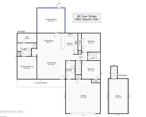 89 Over Street, Burgaw, NC, 28425 | Card Image