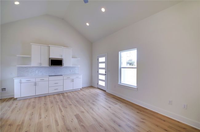Stainless steel refrigerator added after photos for tenant use. | Image 6