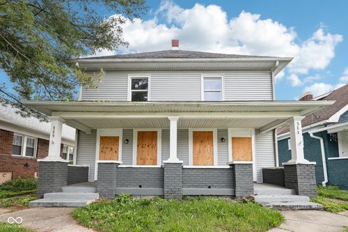 325-323-325 N Gladstone Ave, Indianapolis, IN, 46201-3663 | Card Image