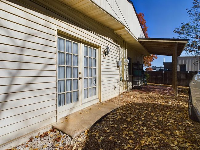 View of side of home featuring a patio area | Image 21