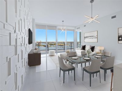 3006 - 2020 N Bayshore Dr, Condo with 2 bedrooms, 2 bathrooms and null parking in Miami FL | Image 1