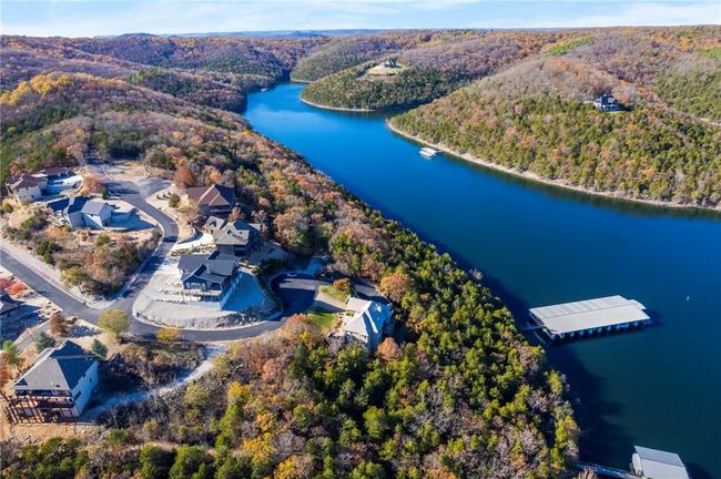 Drone / aerial view with a wooded view and a water view | Image 73