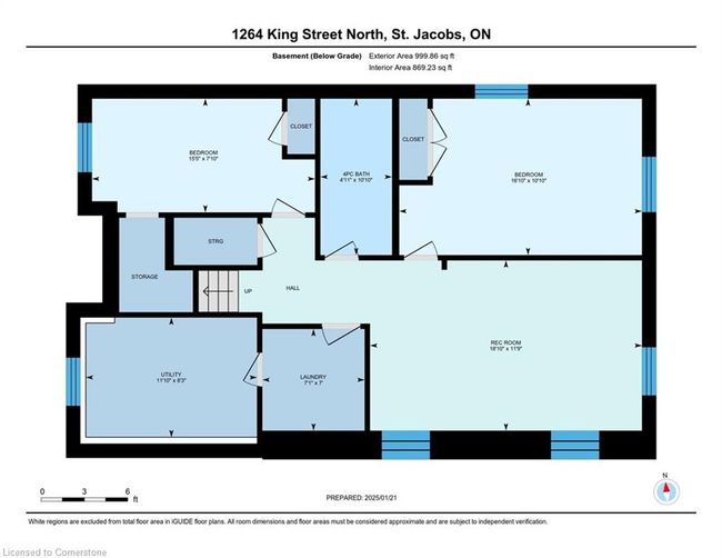 1264 King St N, House other with 5 bedrooms, 2 bathrooms and 5 parking in Saint Jacobs ON | Image 42