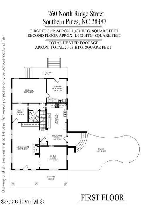 260 N Ridge St, Southern Pines, NC, 28387-5620 | Card Image