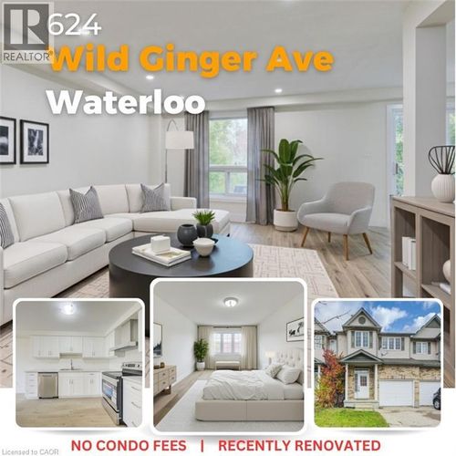 624 Wild Ginger Ave, Waterloo, ON, N2V2S9 | Card Image