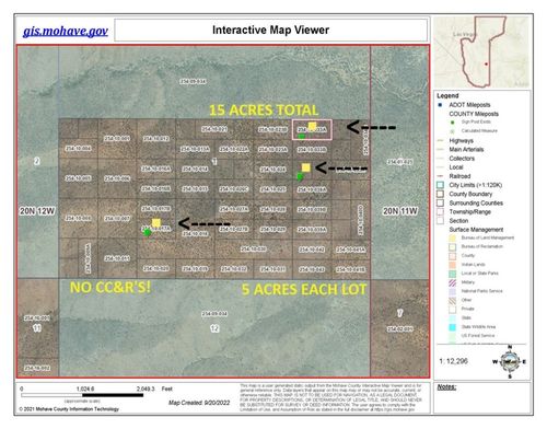 15 Acres Ash Crk, Kingman, AZ, 86401 | Card Image