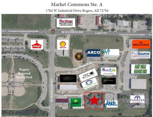 suite-a-1704 W Industrial Drive, Rogers, AR, 72756 | Card Image