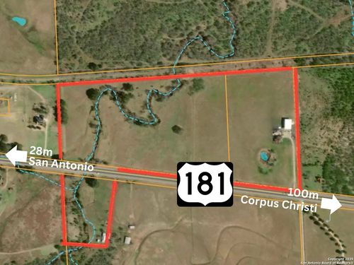 50+/- ACRES Hwy 181, Falls City, TX, 78113 | Card Image