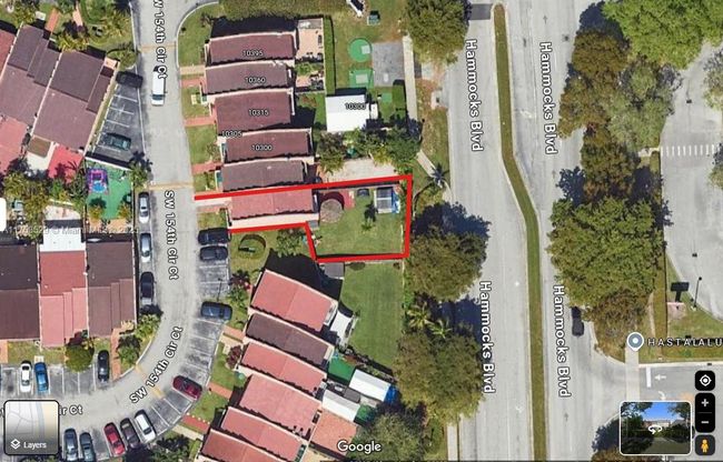 APT-100 - 10395 Sw 154 Th Circle Ct, Townhouse with 2 bedrooms, 3 bathrooms and null parking in Miami FL | Image 13