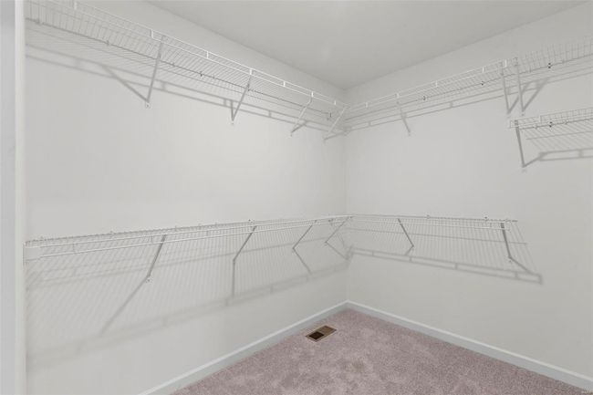 Walk in closet with carpet | Image 4