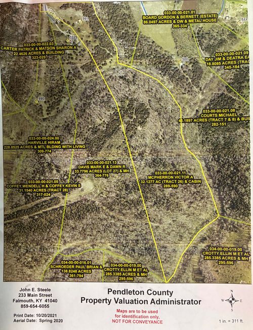 991 Wolfe Rd, Falmouth, KY, 41040-7009 | Card Image