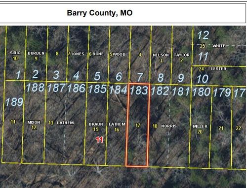 Lot 183- Big Rock Rd, Shell Knob, MO, 65747 | Card Image