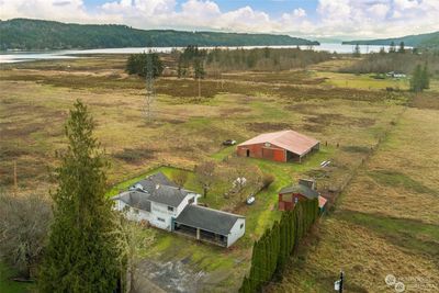 Looking northeast, you can see the beautiful Quilcene Bay where you can kayak, fish, and go duck hunting | Image 3