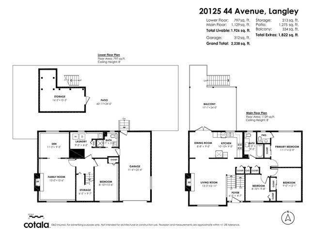 20125 44 Ave, House other with 4 bedrooms, 3 bathrooms and 3 parking in Langley BC | Image 40