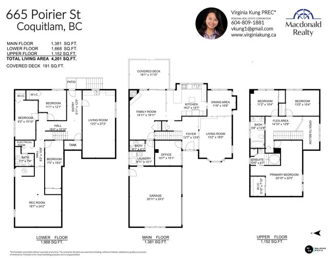 665 Poirier Street, House other with 7 bedrooms, 3 bathrooms and 6 parking in Coquitlam BC | Image 40