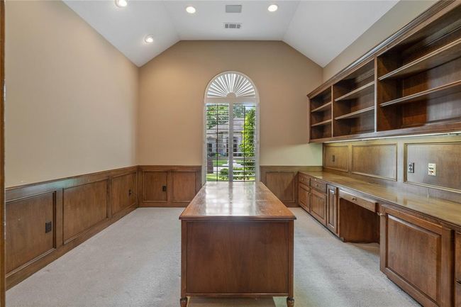 Study is right off the primary bedroom - another room with amazing built ins. | Image 32
