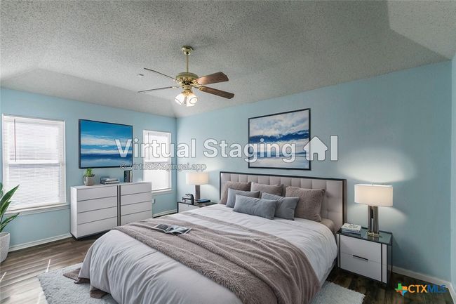 Virtually Staged Primary Bedroom | Image 9