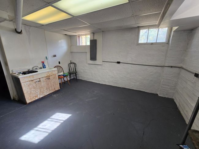 Full unfinished basement-utility sink | Image 43
