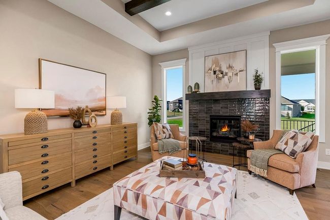 Spacious Living Room. Photos of previous model home. Not actual listing. Features and sizes may vary. Contact agent for details & showings! | Image 6