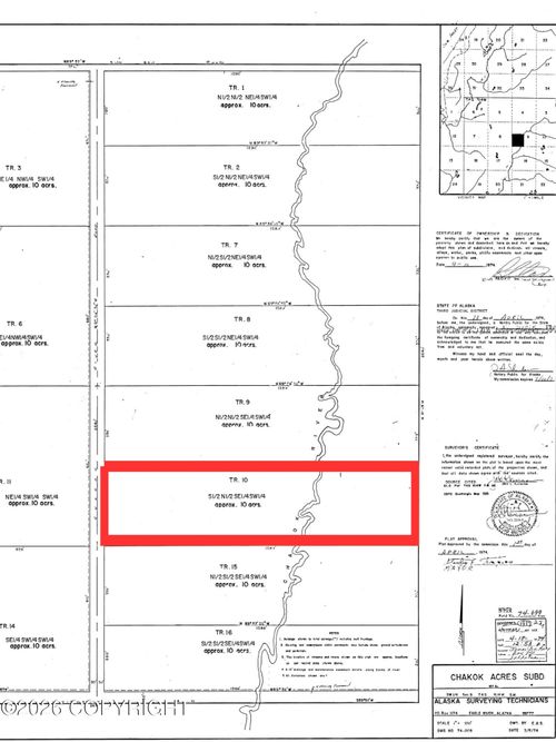 Tract 10 Chakok Acres Subdivision, Anchor Point, AK, 99556 | Card Image