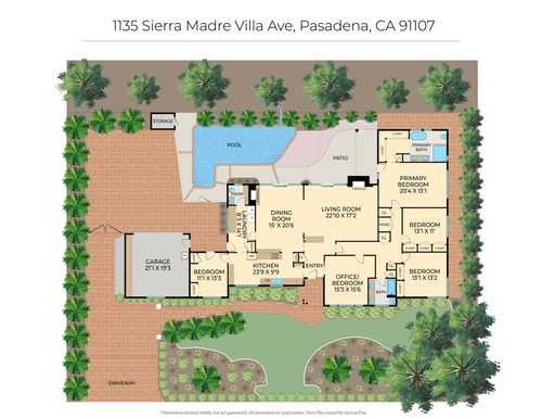 1135 Sierra Madre Villa Ave, Pasadena, CA, 91107-1528 | Card Image