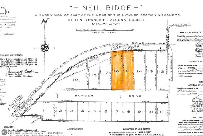 1281 W Trask Lake Rd, Home with 0 bedrooms, 0 bathrooms and null parking in Barton City MI | Image 8