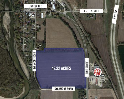 47.32 Acres Waverly Road, Janesville, IA, 50647 | Card Image