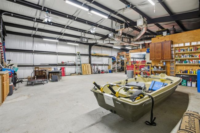 View of insulated shop with HVAC. | Image 33