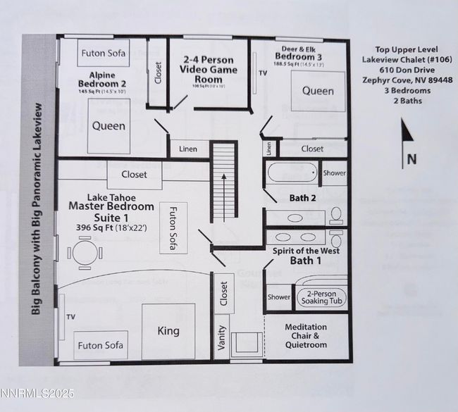 610 Don Dr, House other with 6 bedrooms, 5 bathrooms and 6 parking in Zephyr Cove NV | Image 50