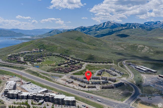 Bird's eye view of a water and mountain view | Image 51