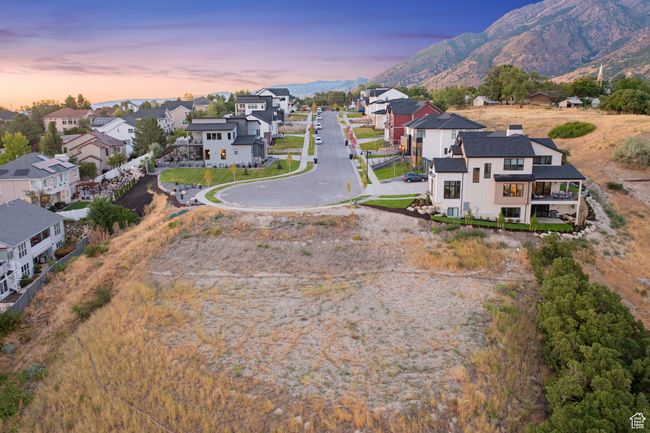 Aerial perspective of suburban area with a mountain backdrop | Image 18