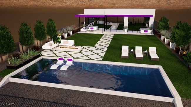 Outdoor pool with a yard | Image 25