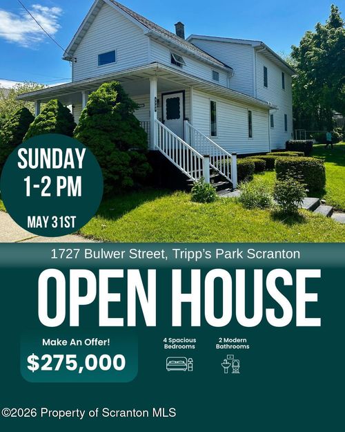 1727 Bulwer St, Scranton, PA, 18504-1207 | Card Image