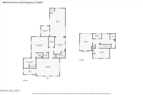 408 W Forest Ave, North Augusta, SC, 29841-3445 | Card Image