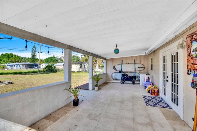 Covered back porch | Image 22