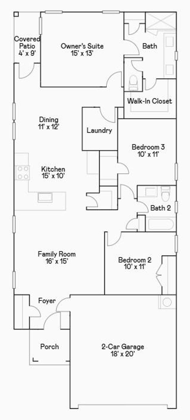 31408 Moore Rd, House other with 3 bedrooms, 2 bathrooms and 2 parking in Magnolia TX | Image 15