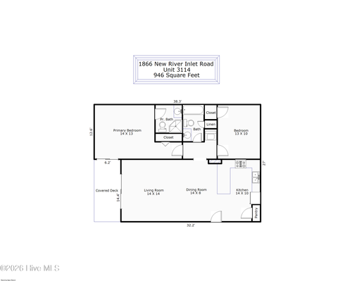 3114-1866 New River Inlet Rd, N Topsail Beach, NC, 28460-8194 | Card Image