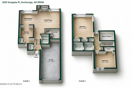 1-3202 Eastgate Place, Anchorage, AK, 99504 | Card Image