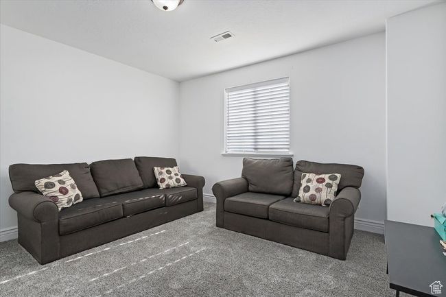 Living room featuring carpet floors | Image 23