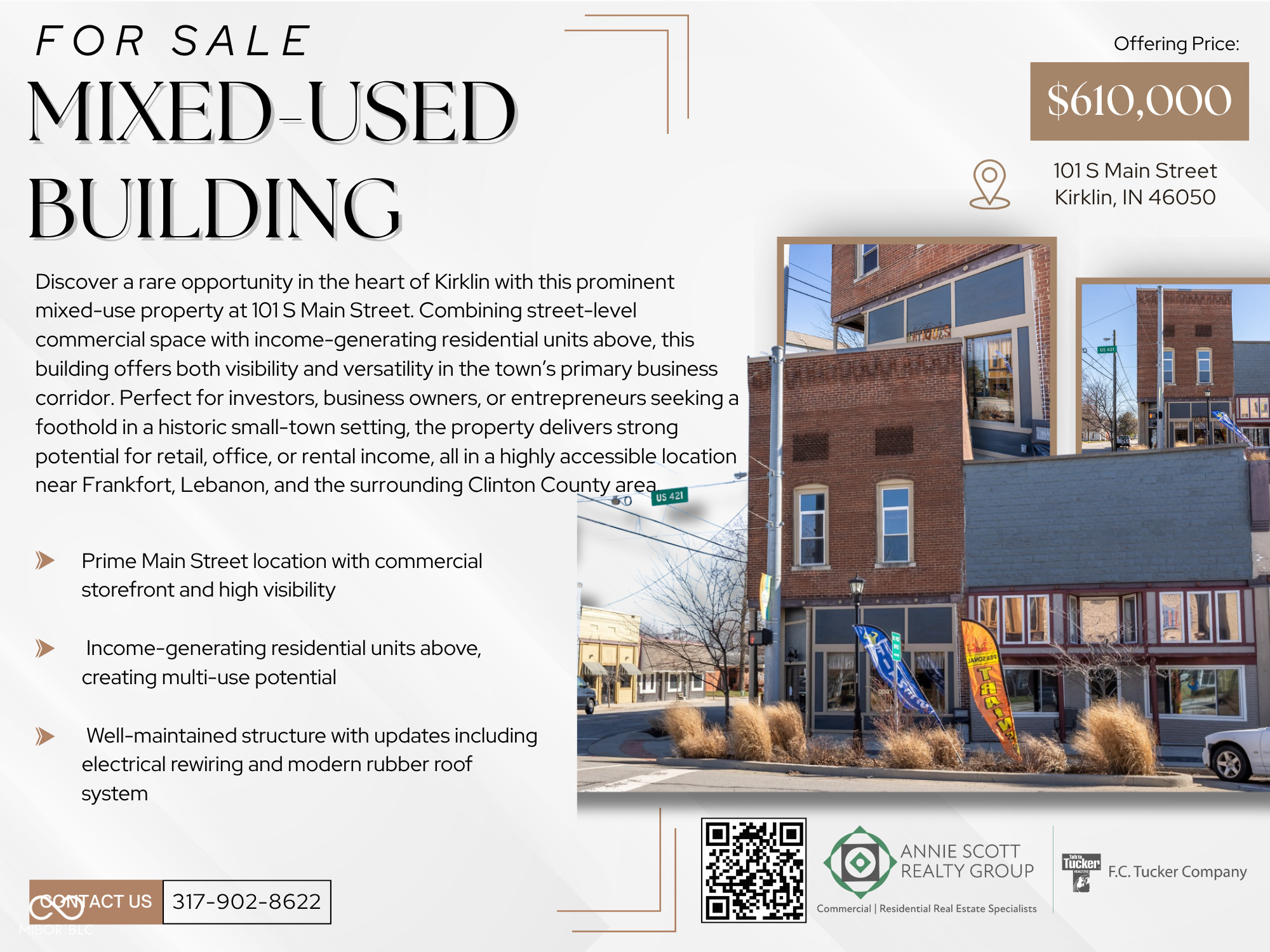 101 Main St, Kirklin, IN 46050