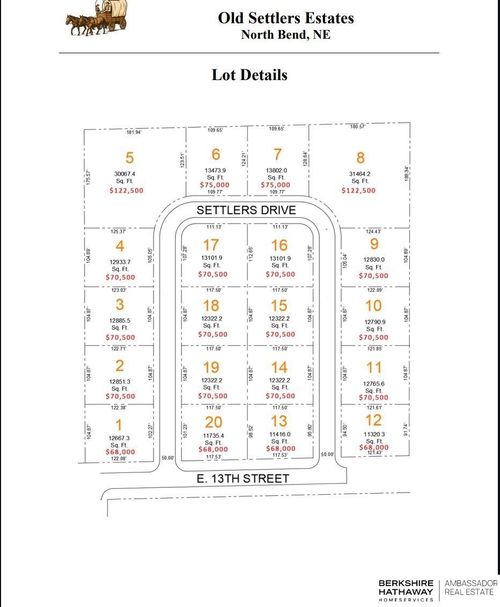 Lot 19 Old Settlers Estate, North Bend, NE, 68649 | Card Image