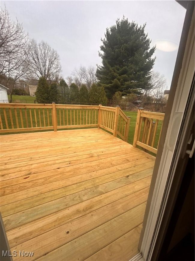 View of newly built wooden deck | Image 16